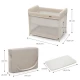 Patut de calatorie Kinderkraft Moon Dream Beige Patut de calatorie Kinderkraft Moon Dream Beige
