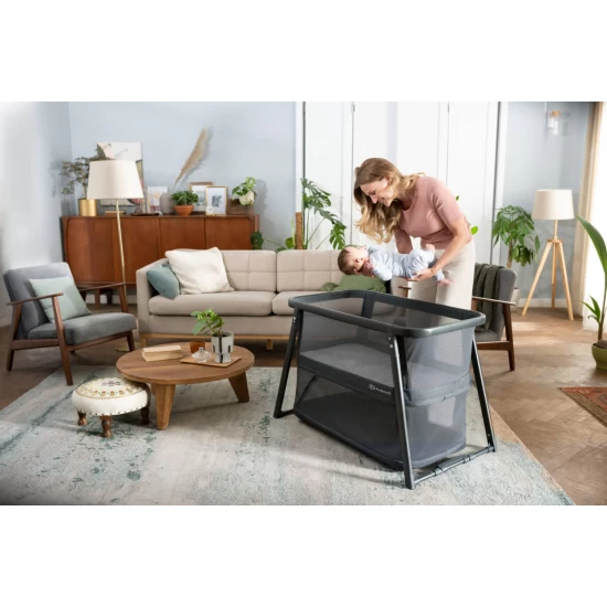 Patut de calatorie Kinderkraft Sofi Plus 4 in 1 Grey Patut de calatorie Kinderkraft Sofi Plus 4 in 1 Grey