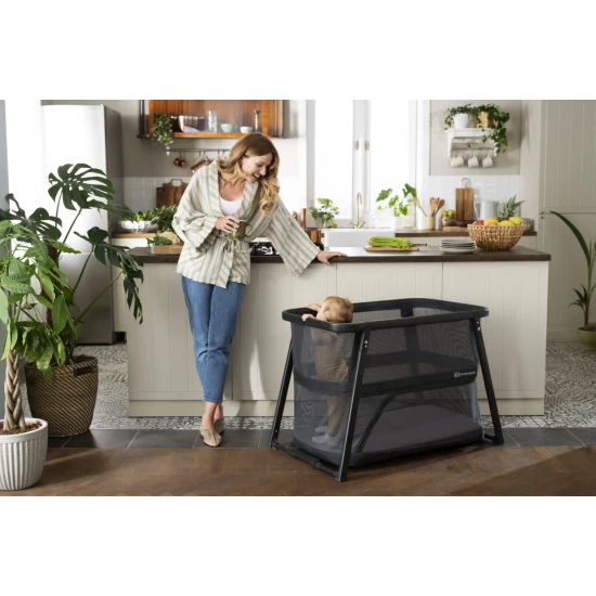 Patut de calatorie Kinderkraft Sofi Plus 4 in 1 Grey Patut de calatorie Kinderkraft Sofi Plus 4 in 1 Grey