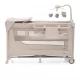 Patut Travel Kinderkraft Joy 2 cu accesorii si geanta transport Beige Patut Travel Kinderkraft Joy 2 cu accesorii si geanta transport Beige
