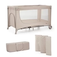 Patut Travel Kinderkraft Joy 2 cu geanta transport Beige