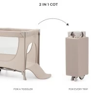 Patut Travel Kinderkraft Joy 2 cu geanta transport Beige