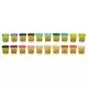 Set 40 de borcanase Play-Doh cu pasta de modelat colorata Set 40 de borcanase Play-Doh cu pasta de modelat colorata