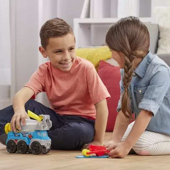 Set creativ Play-Doh - Constructii cu betoniera si accesorii