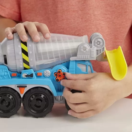 Set creativ Play-Doh - Constructii cu betoniera si accesorii