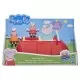 Masina rosie a familiei Peppa Pig Masina rosie a familiei Peppa Pig