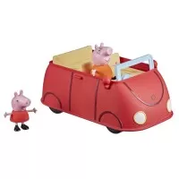 Masina rosie a familiei Peppa Pig