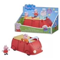 Masina rosie a familiei Peppa Pig