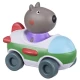 Set masinuta Buggy si figurina Danny Pilot Peppa Pig