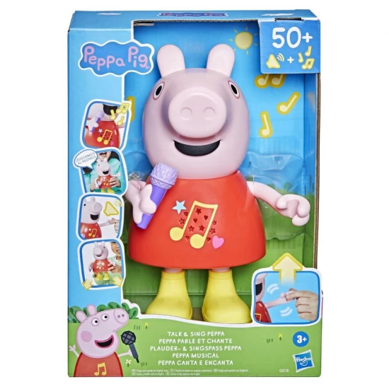 Jucarie interactiva Peppa Pig canta si vorbeste Jucarie interactiva Peppa Pig canta si vorbeste