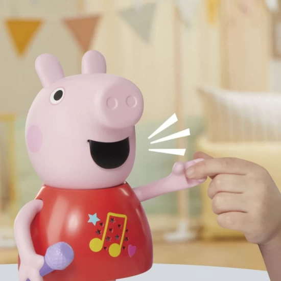 Jucarie interactiva Peppa Pig canta si vorbeste Jucarie interactiva Peppa Pig canta si vorbeste