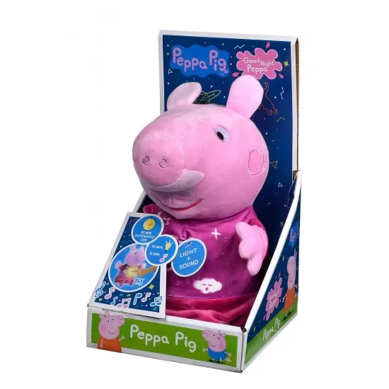 Plus Peppa Pig 25 cm - Noapte buna Plus Peppa Pig 25 cm - Noapte buna
