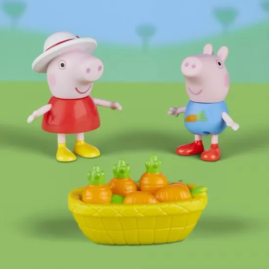 Set figurine Peppa Pig - Aventura din gradina Peppei Set figurine Peppa Pig - Aventura din gradina Peppei