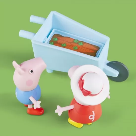 Set figurine Peppa Pig - Aventura din gradina Peppei Set figurine Peppa Pig - Aventura din gradina Peppei