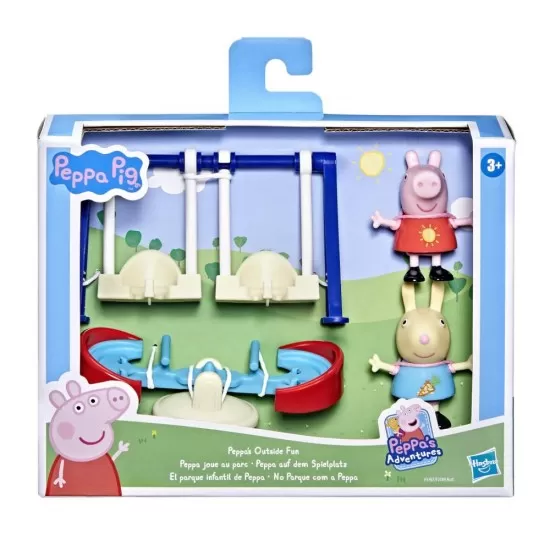 Set de joaca aventura din parc Peppa Pig Set de joaca aventura din parc Peppa Pig
