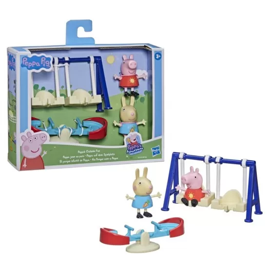 Set de joaca aventura din parc Peppa Pig Set de joaca aventura din parc Peppa Pig