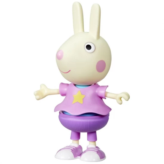 Set figurina si accesorii vestimentare Peppa Pig Iepurasul Rebecca 15 cm Set figurina si accesorii vestimentare Peppa Pig Iepurasul Rebecca 15 cm
