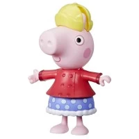 Set figurina Peppa Pig 15 cm cu accesorii vestimentare