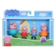 Set 4 figurine Peppa Pig - Familia Pig