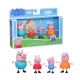 Set 4 figurine Peppa Pig - Familia Pig