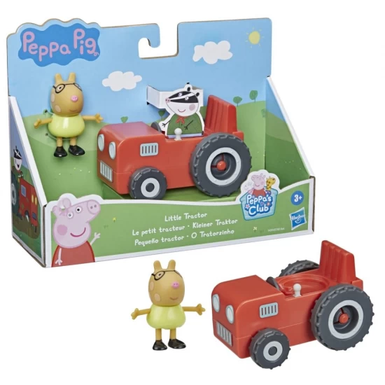Set de joaca Peppa Pig - Vehicul cu figurina tractor Set de joaca Peppa Pig - Vehicul cu figurina tractor