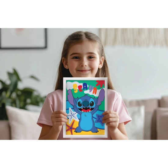 Picteaza si inrameaza Disney Stitch Picteaza si inrameaza Disney Stitch