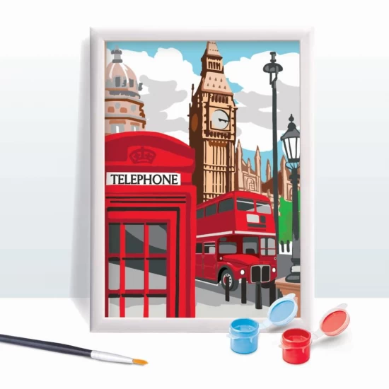 Picteaza si inrameaza Londra Picteaza si inrameaza Londra