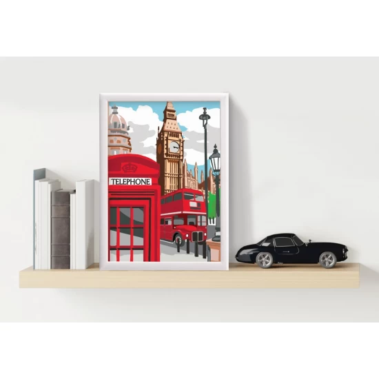 Picteaza si inrameaza Londra Picteaza si inrameaza Londra