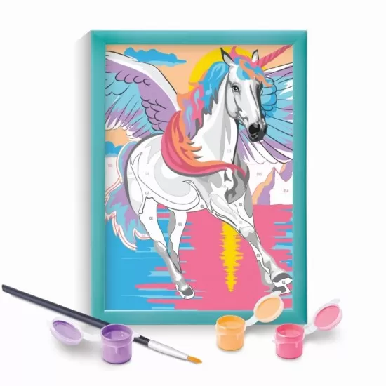 Set AS Picteaza si inrameaza - Unicornul magic Set AS Picteaza si inrameaza - Unicornul magic