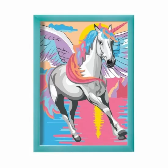 Set AS Picteaza si inrameaza - Unicornul magic Set AS Picteaza si inrameaza - Unicornul magic