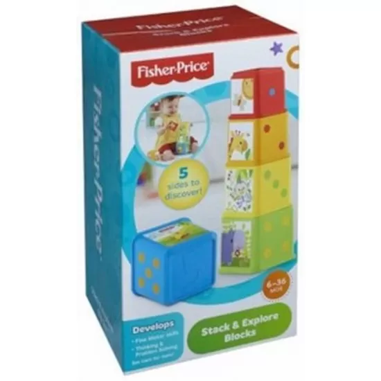 Piramida din cuburi Fisher Price Piramida din cuburi Fisher Price