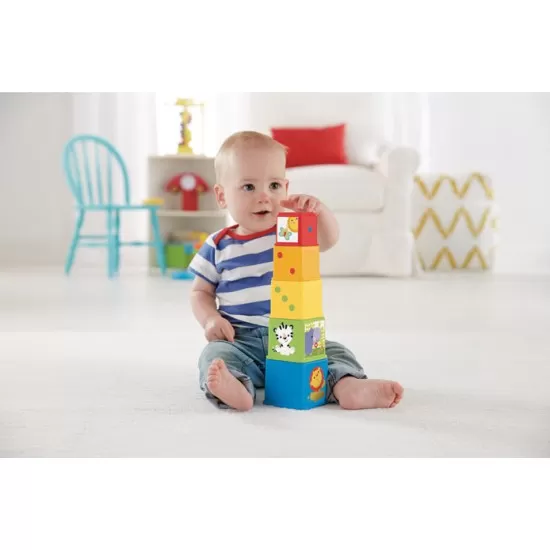 Piramida din cuburi Fisher Price Piramida din cuburi Fisher Price