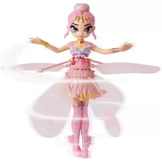 Papusa zburatoare Pixie roz Papusa zburatoare Pixie roz