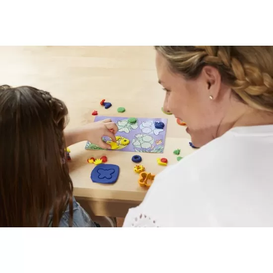 Set creativ Play-Doh broscuta colorata