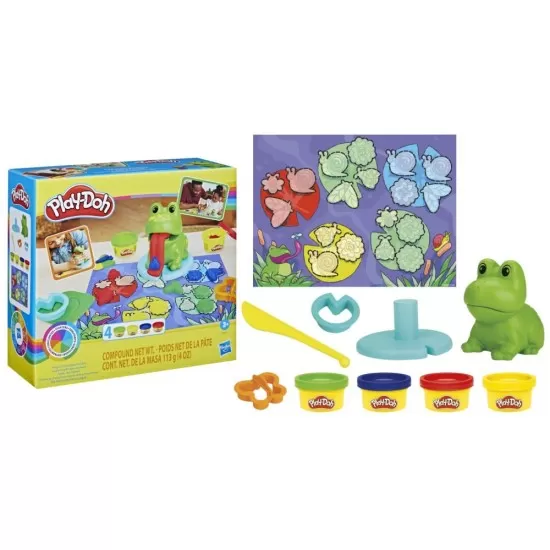 Set creativ Play-Doh broscuta colorata