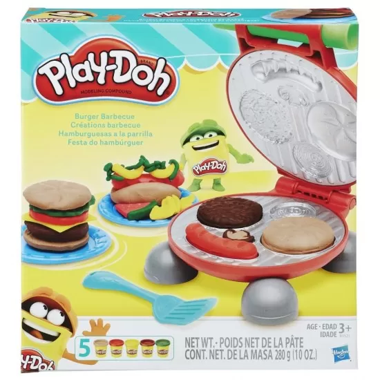 Set creativ Play-Doh Burger Barbecue Set creativ Play-Doh Burger Barbecue