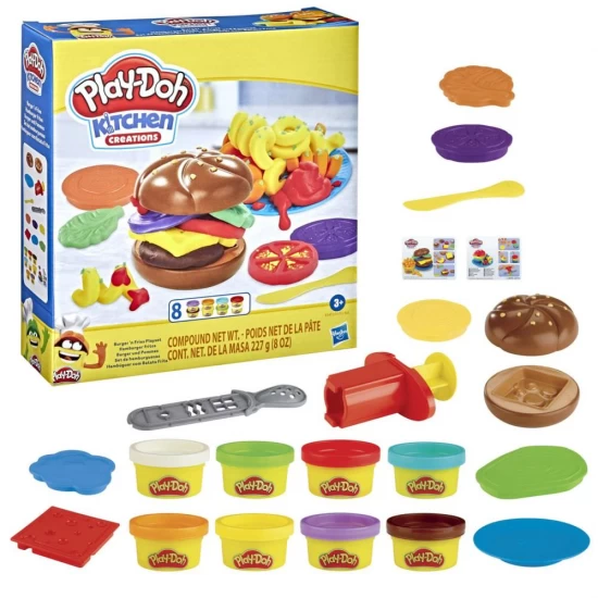 Set creativ Play-Doh Kitchen Creations Hamburger