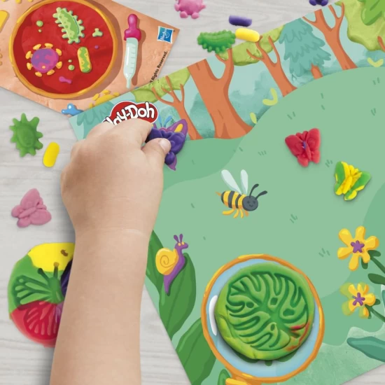  Set creativ Play-Doh - Microscop electronic