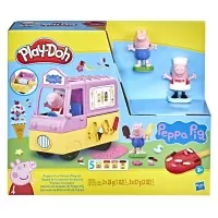 Set creativ Play-Doh Peppa Pig si masina de inghetata