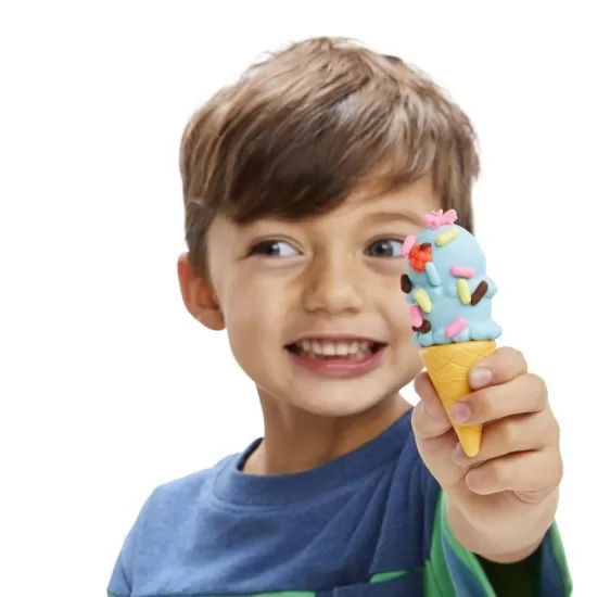 Set creativ Play-Doh Peppa Pig si masina de inghetata Set creativ Play-Doh Peppa Pig si masina de inghetata