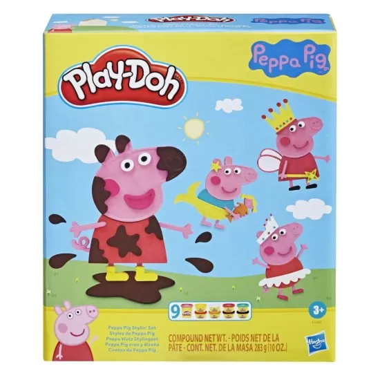 Set Play-Doh - Peppa Pig plastilina cu accesorii Set Play-Doh - Peppa Pig plastilina cu accesorii