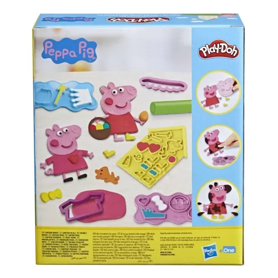 Set Play-Doh - Peppa Pig plastilina cu accesorii Set Play-Doh - Peppa Pig plastilina cu accesorii