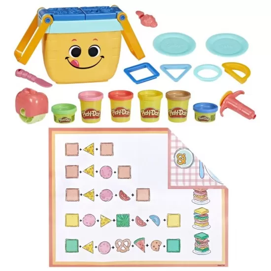 Set creativ Play-Doh picnic si forme Set creativ Play-Doh picnic si forme