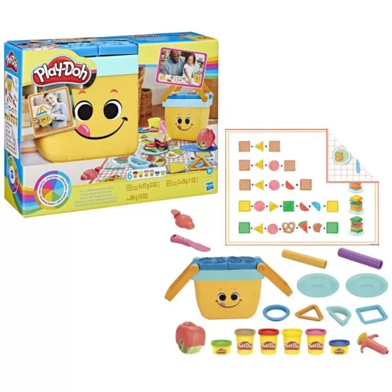 Set creativ Play-Doh picnic si forme Set creativ Play-Doh picnic si forme