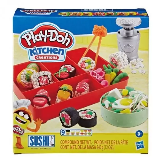 Set creativ Play-Doh - Capodopere sushi culinare Set creativ Play-Doh - Capodopere sushi culinare