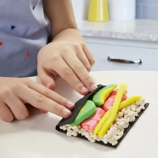 Set creativ Play-Doh - Capodopere sushi culinare Set creativ Play-Doh - Capodopere sushi culinare