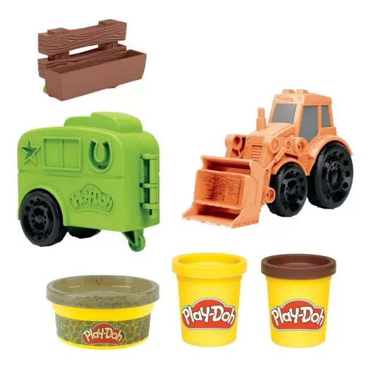 Set Play-Doh wheels tractor Set Play-Doh wheels tractor