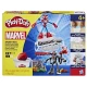 Set creativ Play-Doh cu 2 figurine Spiderman cu lansator si sulita