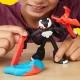 Set creativ Play-Doh cu 2 figurine Spiderman cu lansator si sulita