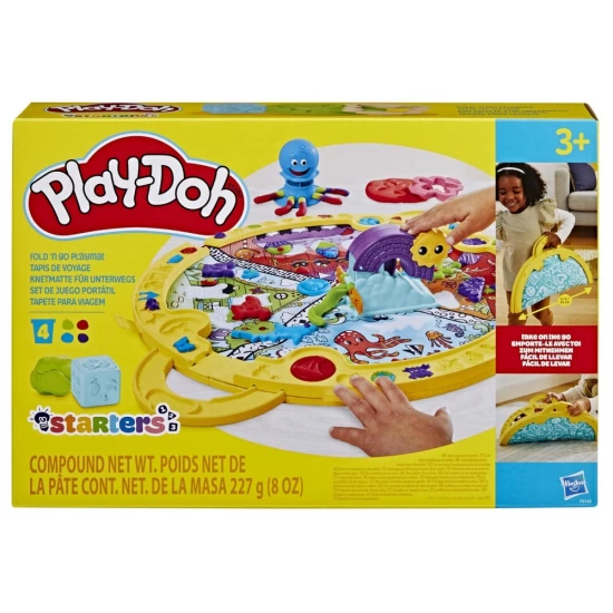 Set creativ Play-Doh Starters cu covoras de joaca pliabil Set creativ Play-Doh Starters cu covoras de joaca pliabil